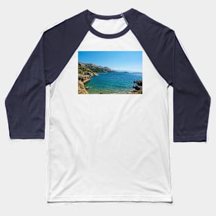 Coast Near Stara Baska, Krk, Croatia Baseball T-Shirt